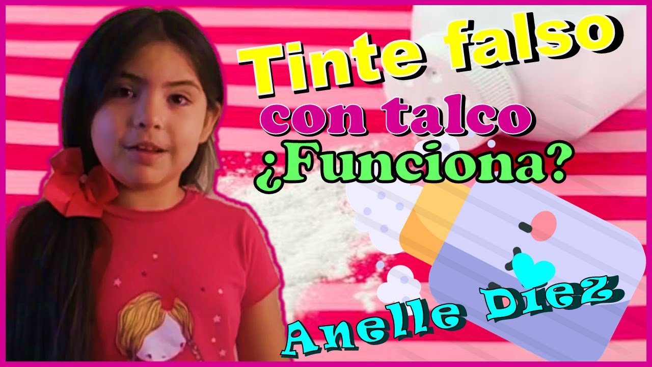 Tinte falso con talco &iquest;Funciona? | Anelle Diez