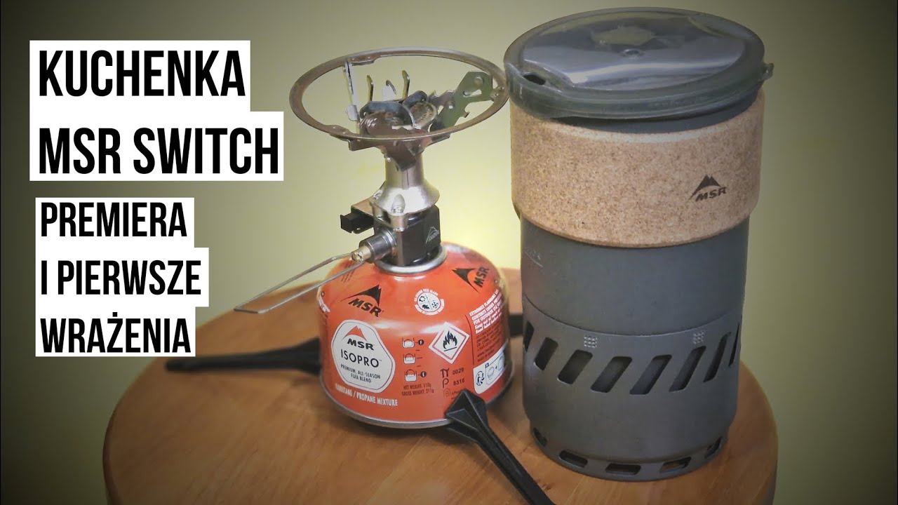 Kuchenka MSR Switch. Premiera i pierwsze wrażenia