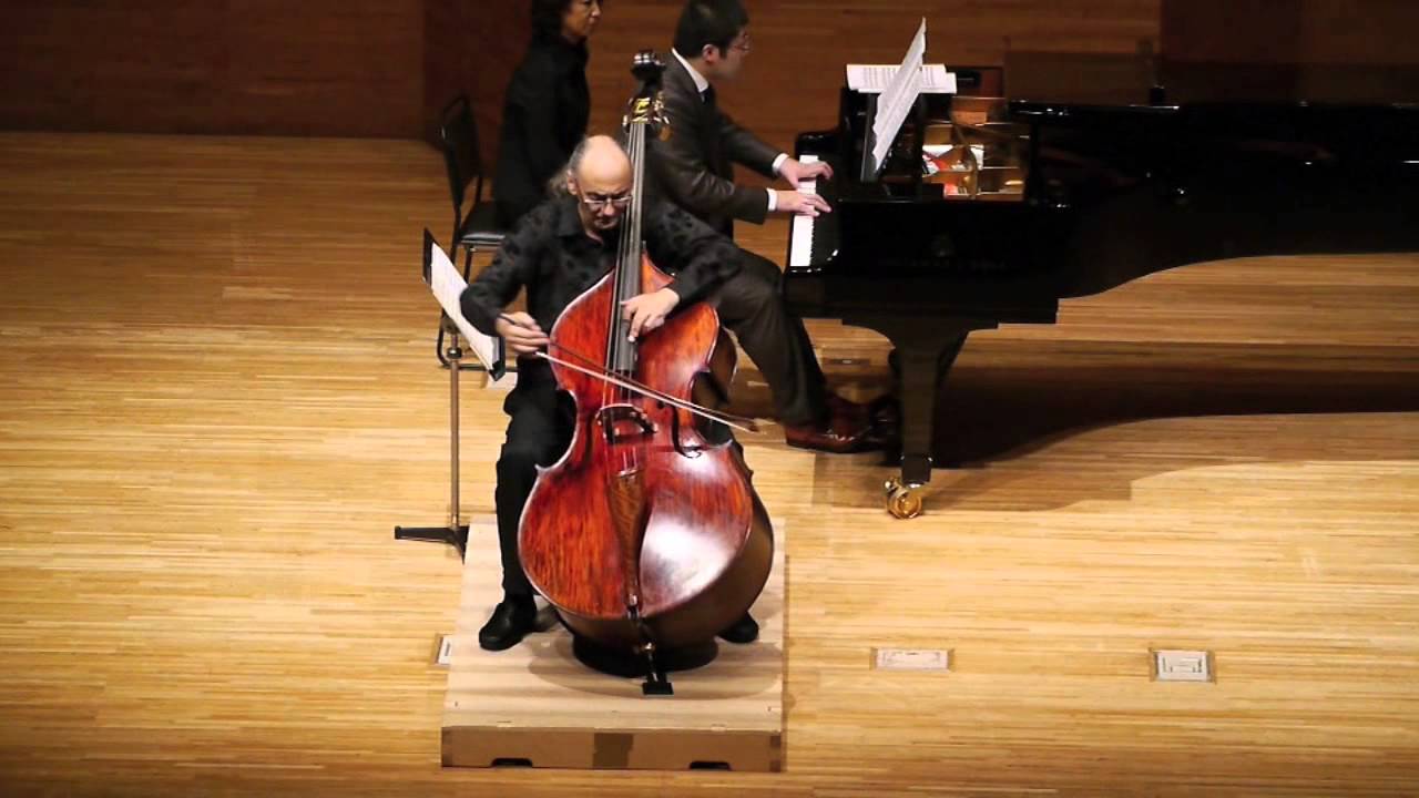 Catalin Rotaru, double bass - Balada by Ciprian Porumbescu