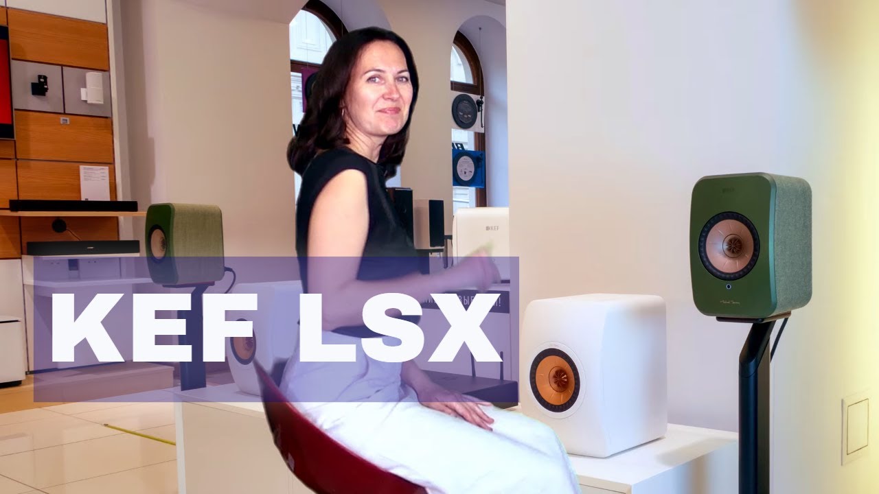 KEF LSX. Обзор со звуком. Лучшая бюджетная Hi-Fi система без проводов и усилителей. 