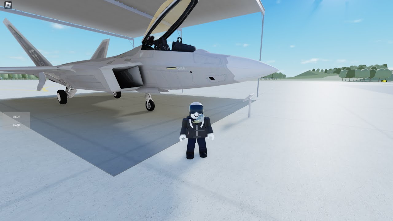 Roblox - Aircraft Carrier - F-22 Raptor Gameplay