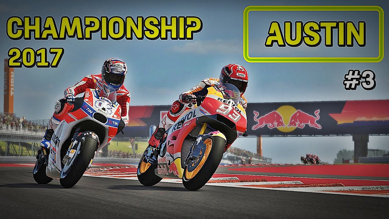 Can Marquez win 5-times in Austin? | MotoGP AI Championship 2017 | #3 | Americas GP