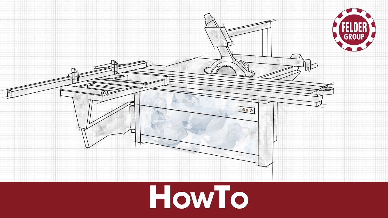 Felder®HowTo K700S Наладка станка