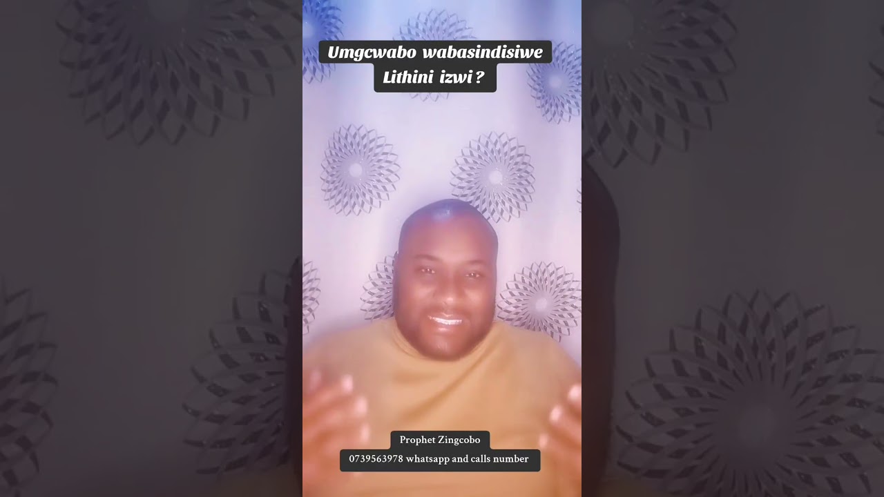 UMGCWABO WABASINDISIWE.