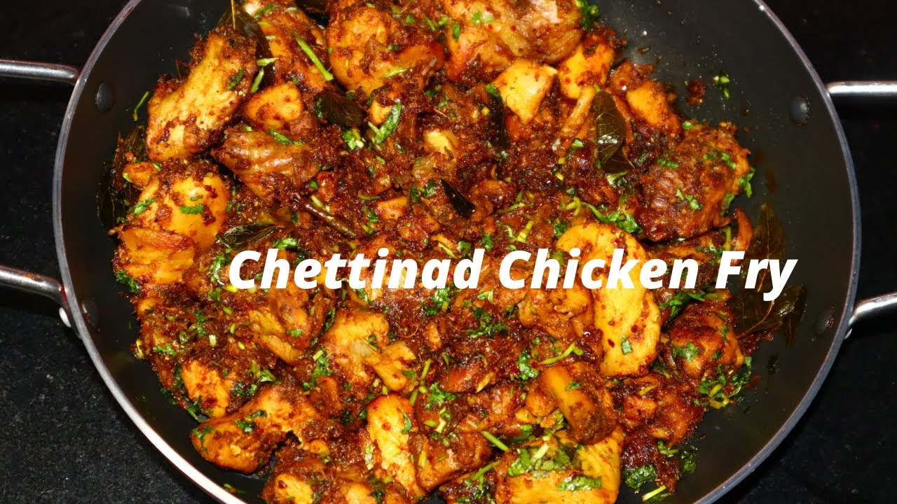 Chettinad Chicken Fry I Chicken fry I Spicy south Indian chicken fry I Recipe Garage I Ep:123