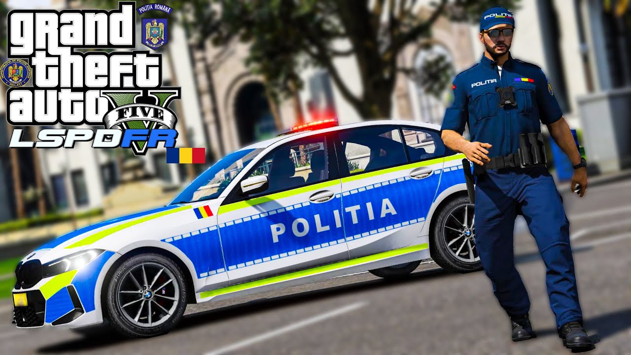 AM DAT PESTE EI CU MASINA DE POLITIE - GTA 5 - LSPDFR - POLITIA ROMANA