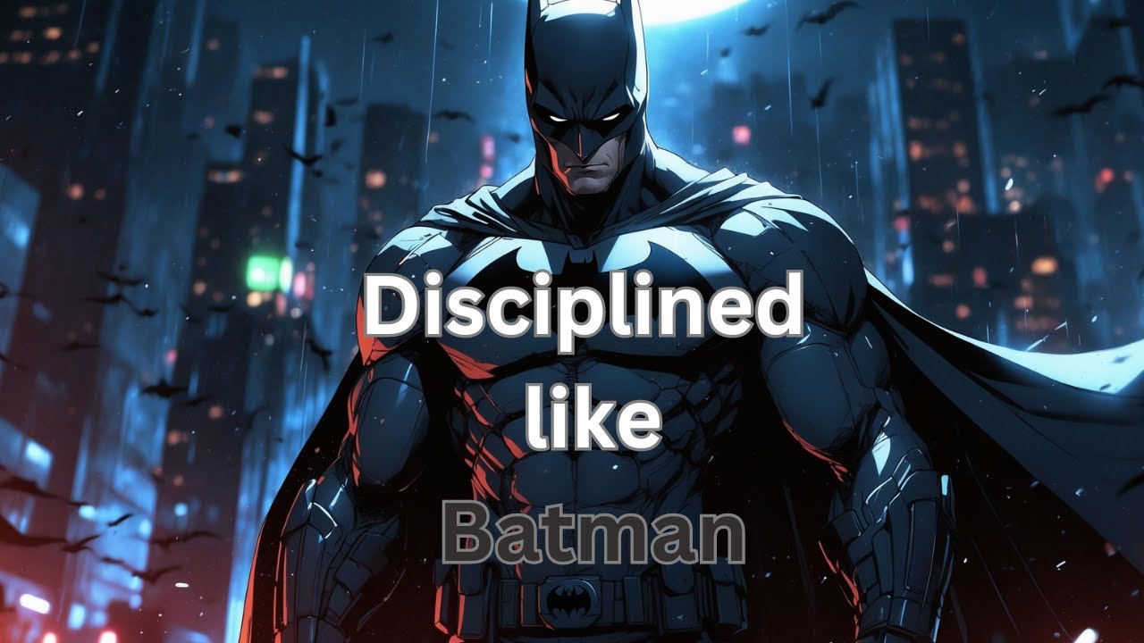 How to Build Unbreakable Self-Discipline Like Batman
