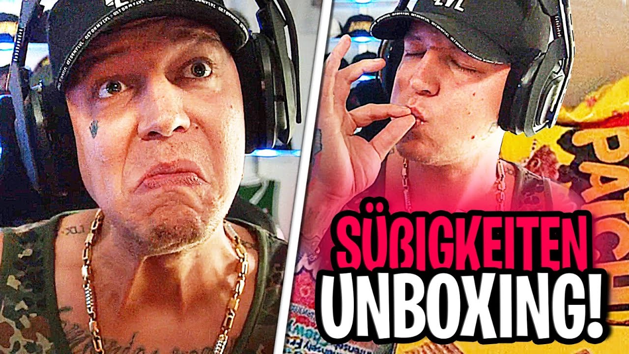 Lustiges Süßigkeiten UNBOXING! 😂 MontanaBlack Stream Highlights