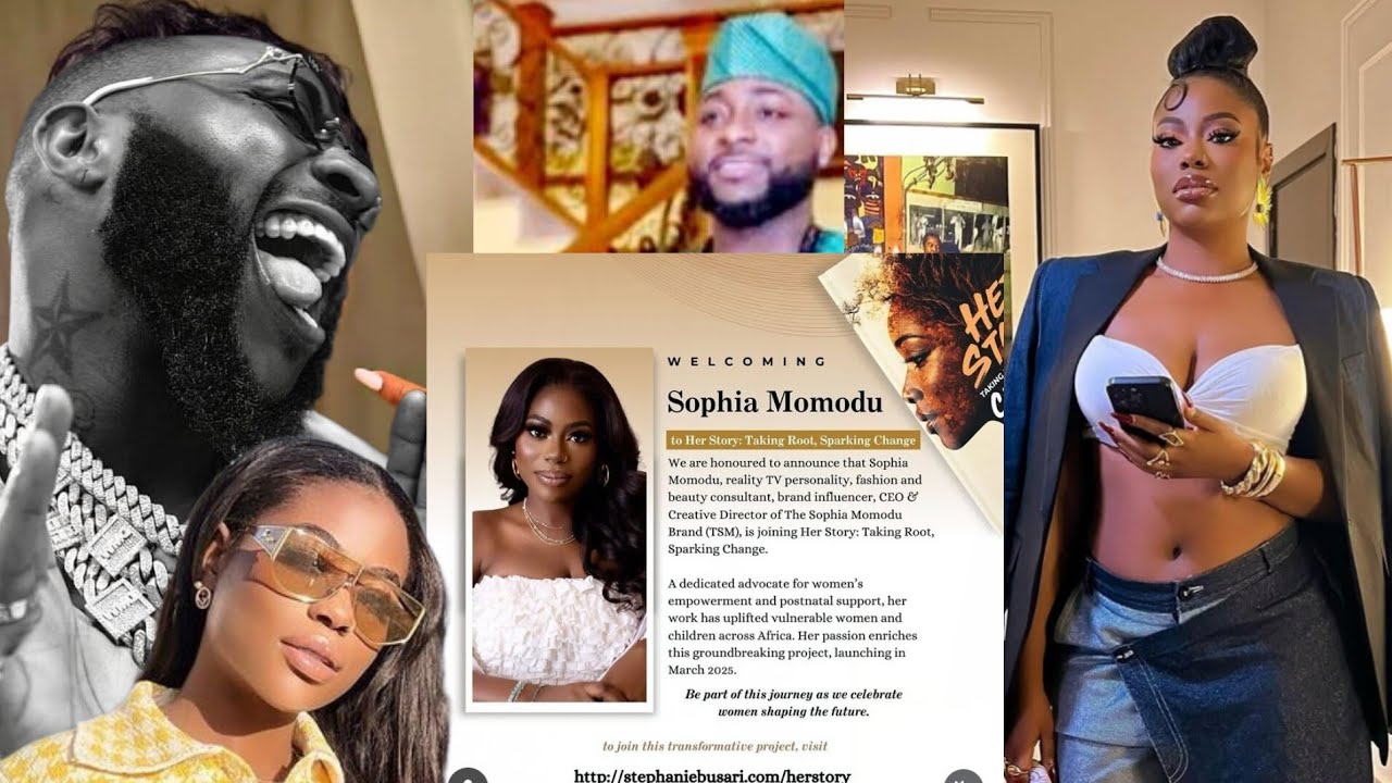 SOPHIA MOMODU DON'T SCATTERE DAVIDO OH OMG ‼️SHE LAUNCHED HER OWN PART OF THE STORY
