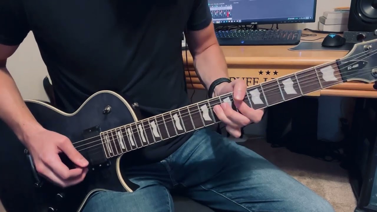 Marty Friedman - Shukumei Guitar Cover