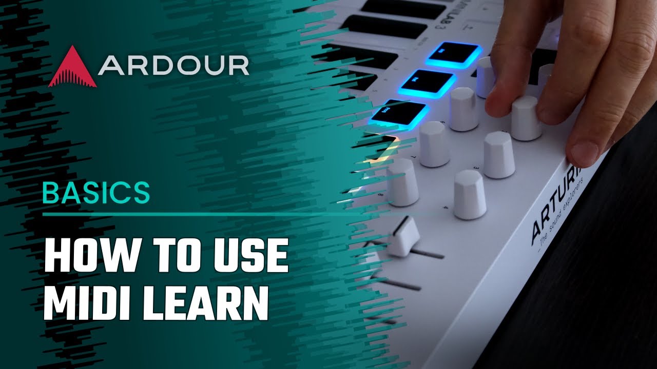 Как использовать MIDI в Ardour
