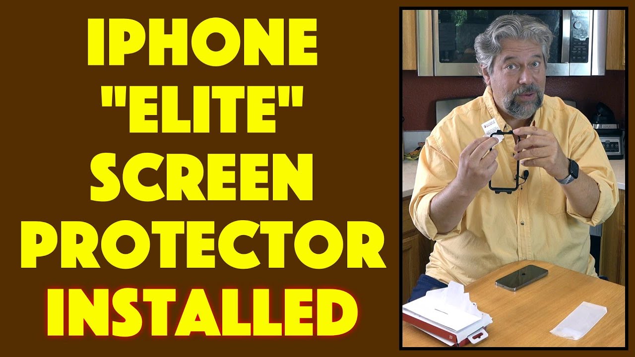 ZAGG Glass Elite Visionguard iPhone 13 Pro Screen Protector -- INSTALLATION & REVIEW