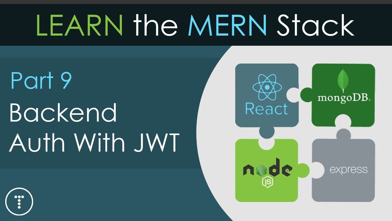 Learn The Mern Stack [9] - Backend JWT Auth
