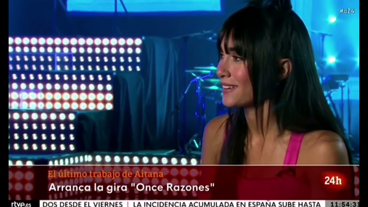 Aitana, entrevista RTVE 