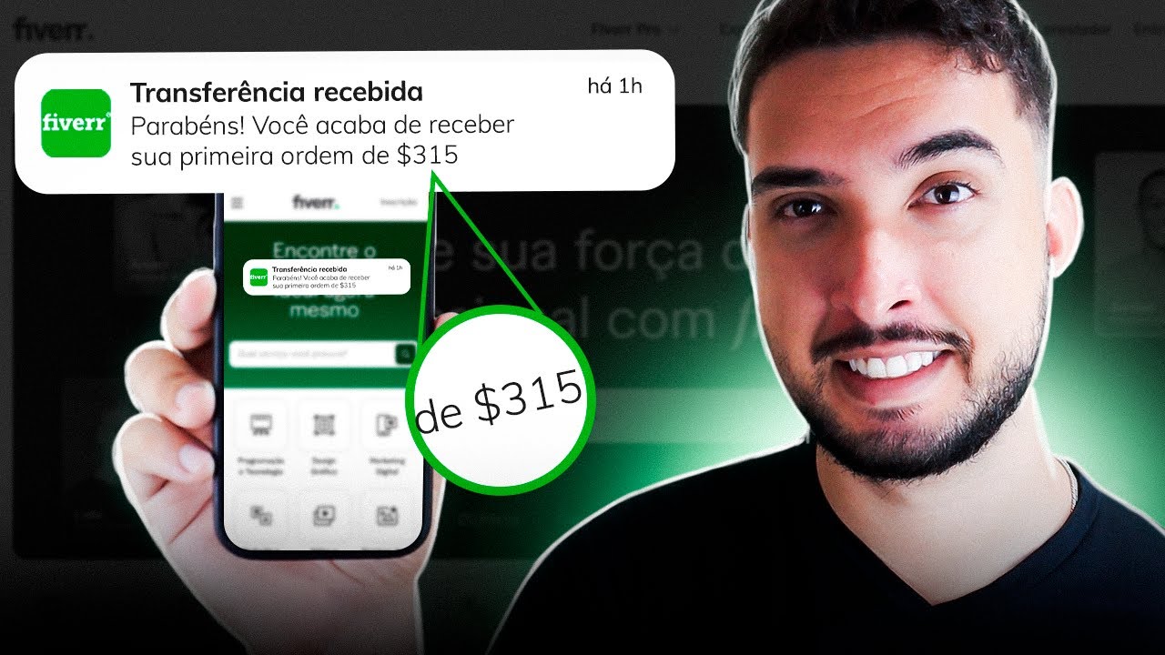 Como Conseguir Seu PRIMEIRO PEDIDO no FIVERR em 7 Dias  *INFALÍVEL*