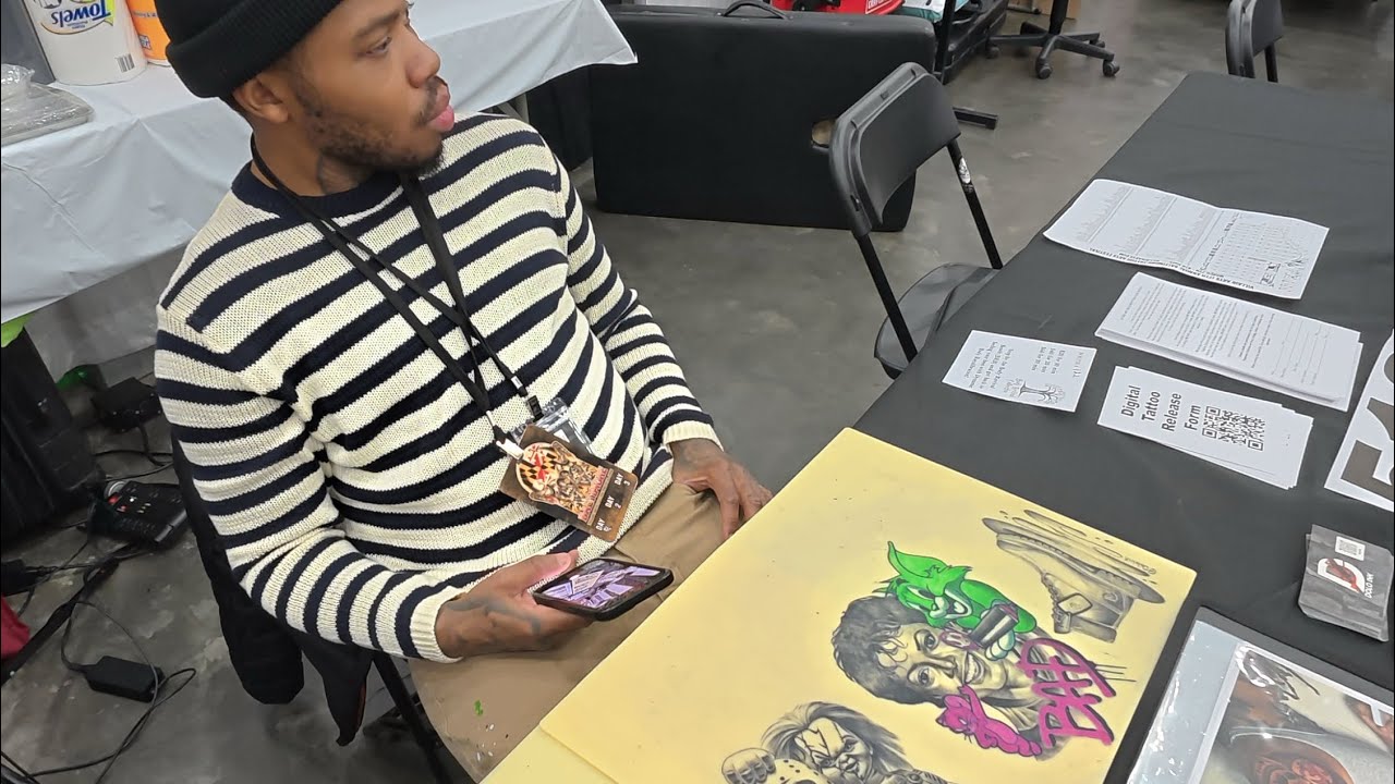 My Second Tattoo Convention ( Baltimore Tattoo Arts Festival #17 )