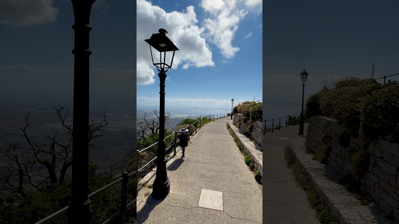 🏞️ Erice, Sicily &ndash; Epic Path View | Historic Hilltop Beauty with a Breathtaking Walk 🇮🇹