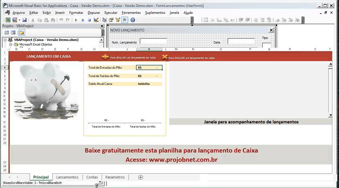 Apresentando o ambiente VBA
