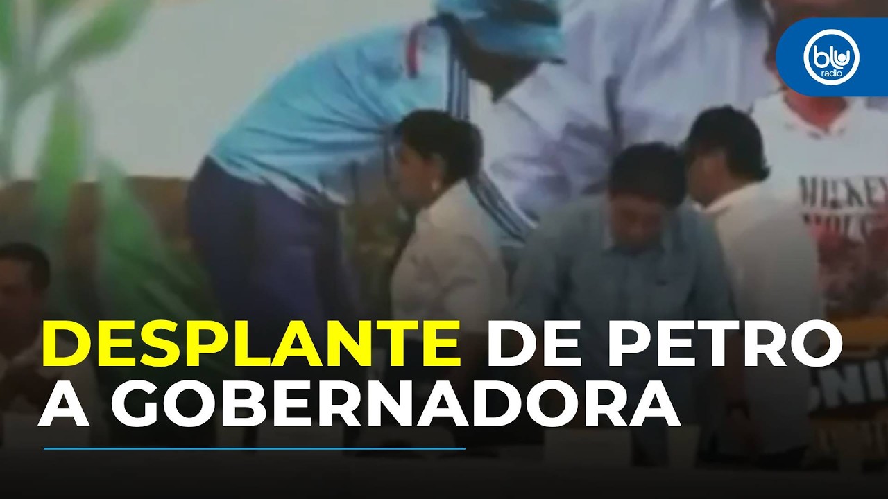 Gobernadora del Tolima explica por qué se retiró de evento con Petro: “Me sentí muy mal, ignorada”