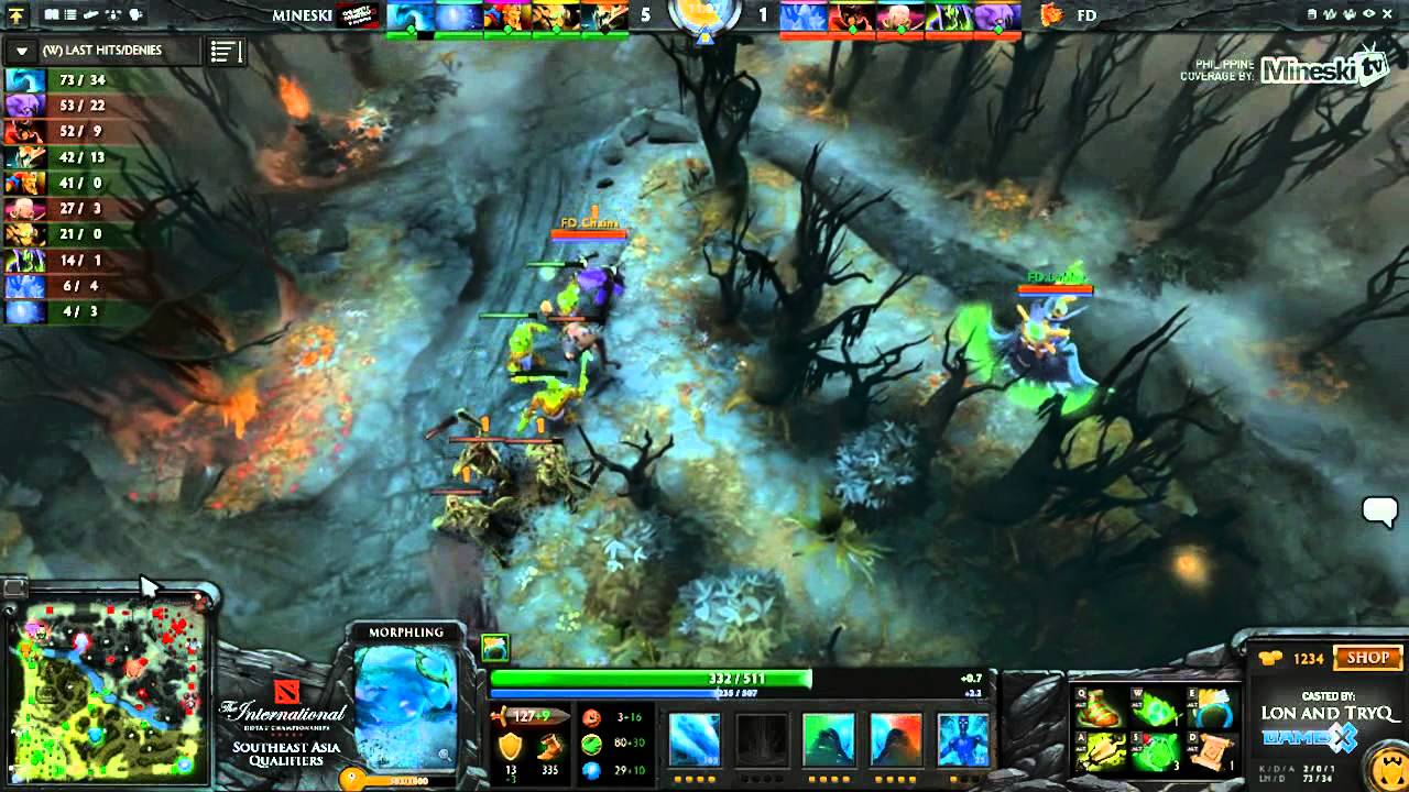 TI4 | DOTA2 | SEA QUALIFIERS | GIGABYTE.MINESKI[PH] vs FIRST DEPARTURE[SG]