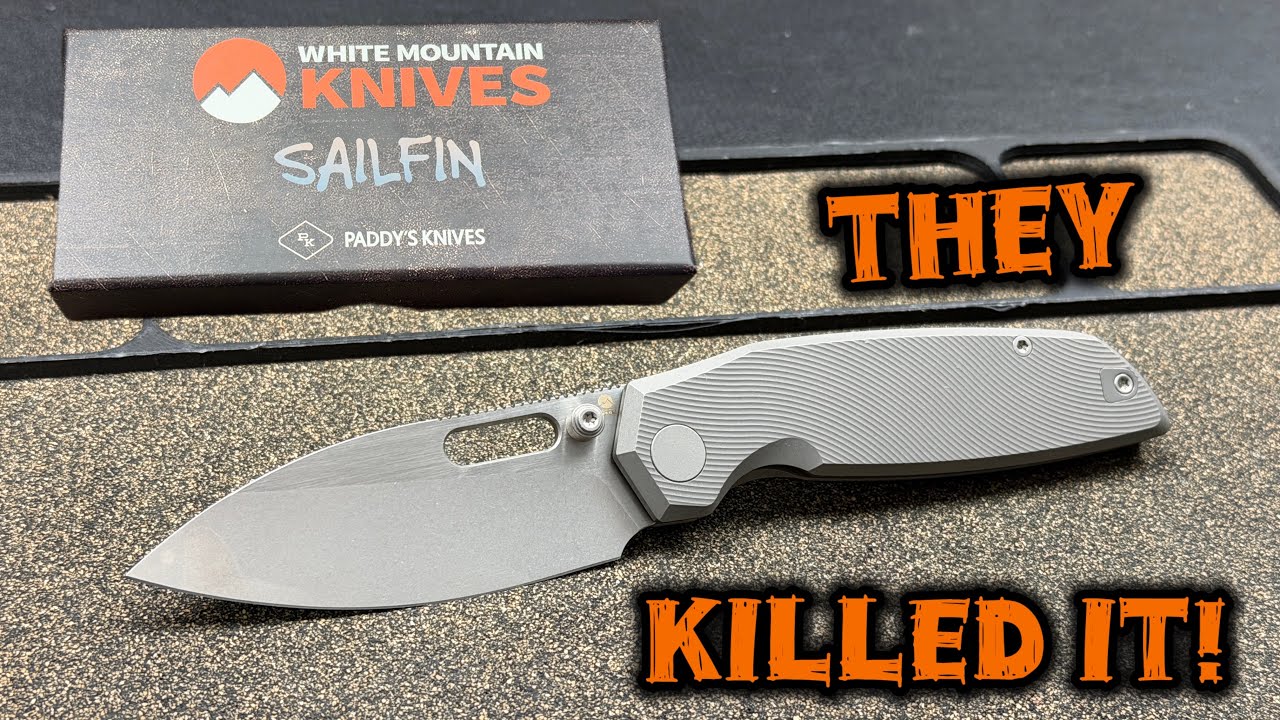WMK nadchodzi! | White Mountain Knives X Paddy's Knives Sailfin