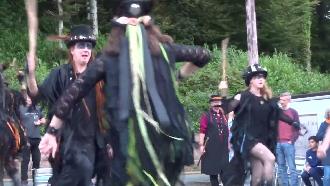 Beltane Border Morris - Vixana - Cornwood Inn - 8 Aug 23