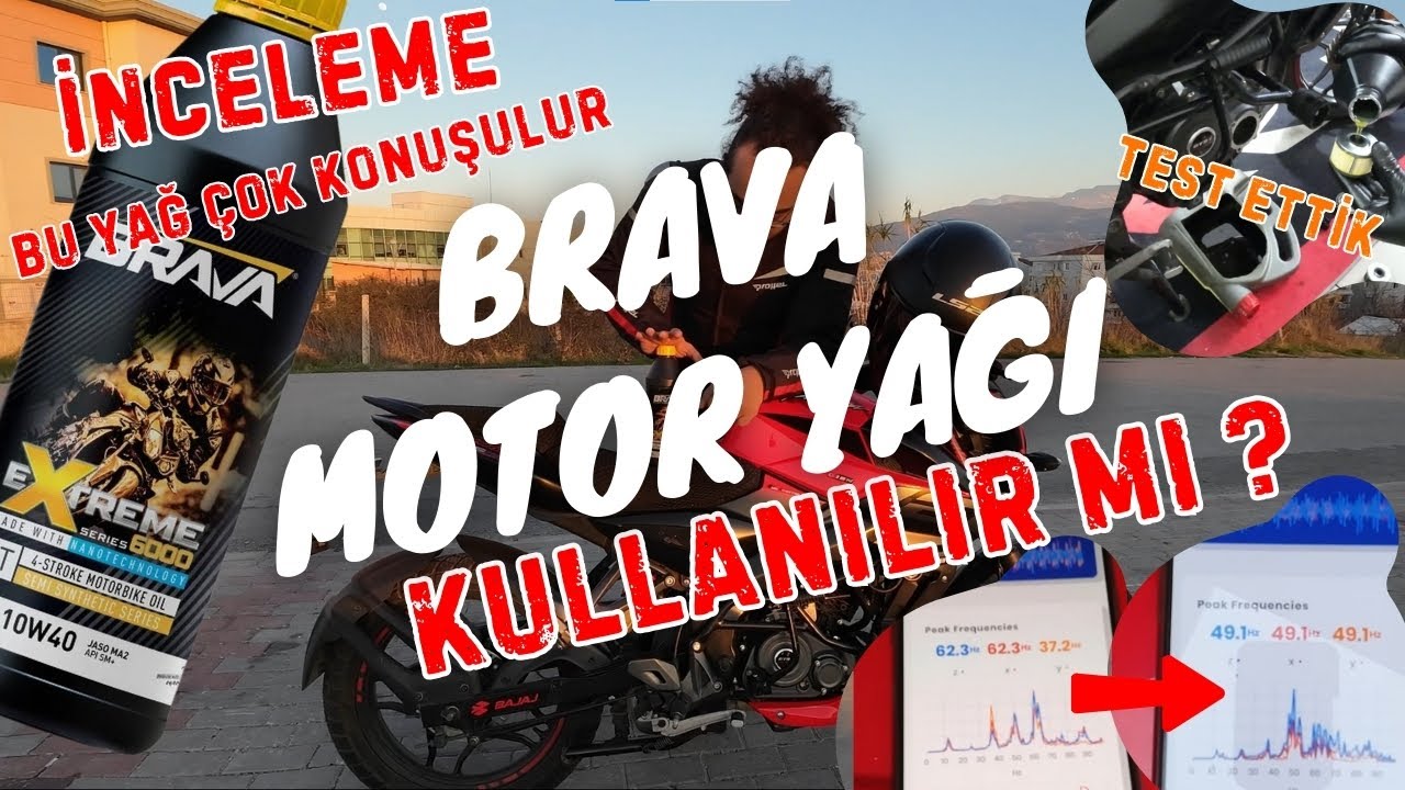 BRAVA MOTOR YAĞI - Merak Edilen Motor Yağını Test Ettik | Sonuçlar ÇOK ŞAŞIRTICI 