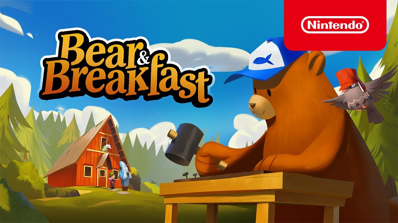 Bear and Breakfast - Release Date Trailer - Nintendo Switch