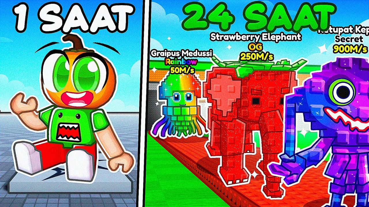 En iyi Steal A Brainrot OYUNUNU Yapan KAZANIR ! 🏆 | Roblox