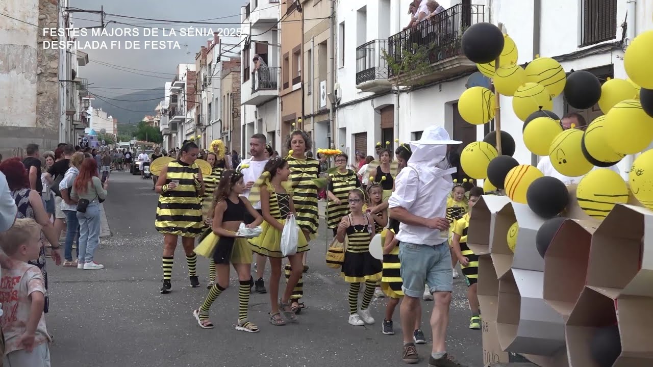 Festes Majors de la Sénia 2025: Desfilada Fi de Festa