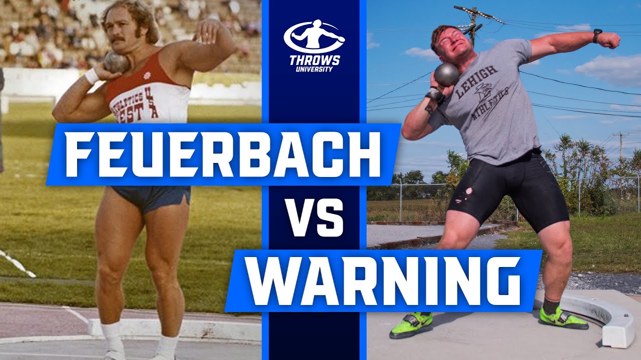 Al Feuerbach Vs Luke Warning | Who Has Better Shot Put Technique?