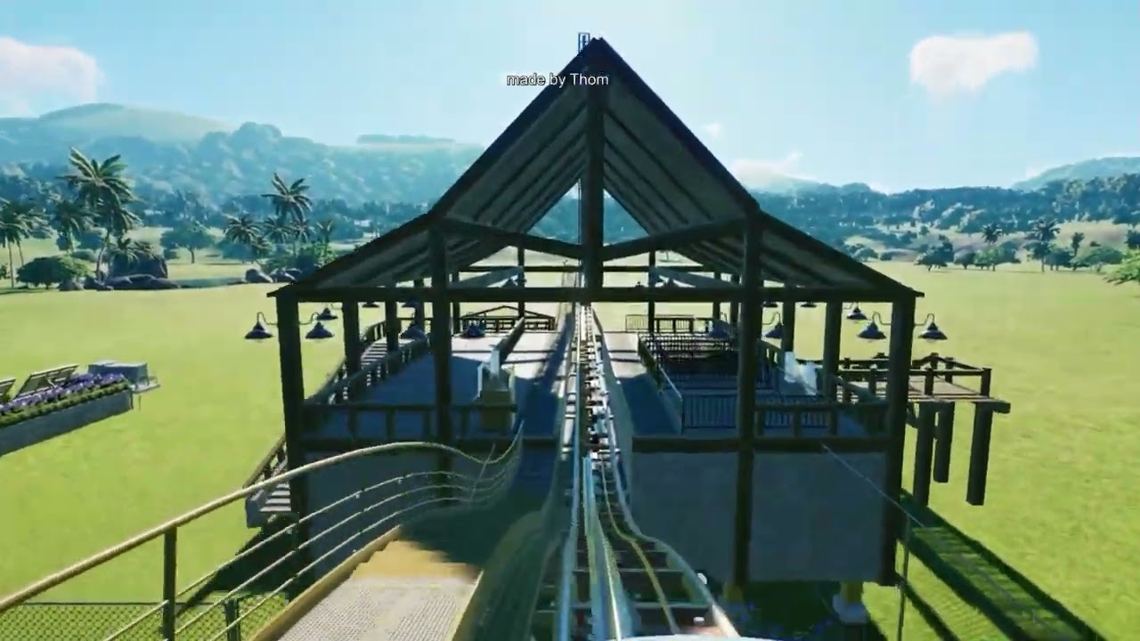 Return Coaster Onride Planet Coaster 2 (made by Thom) [POV]