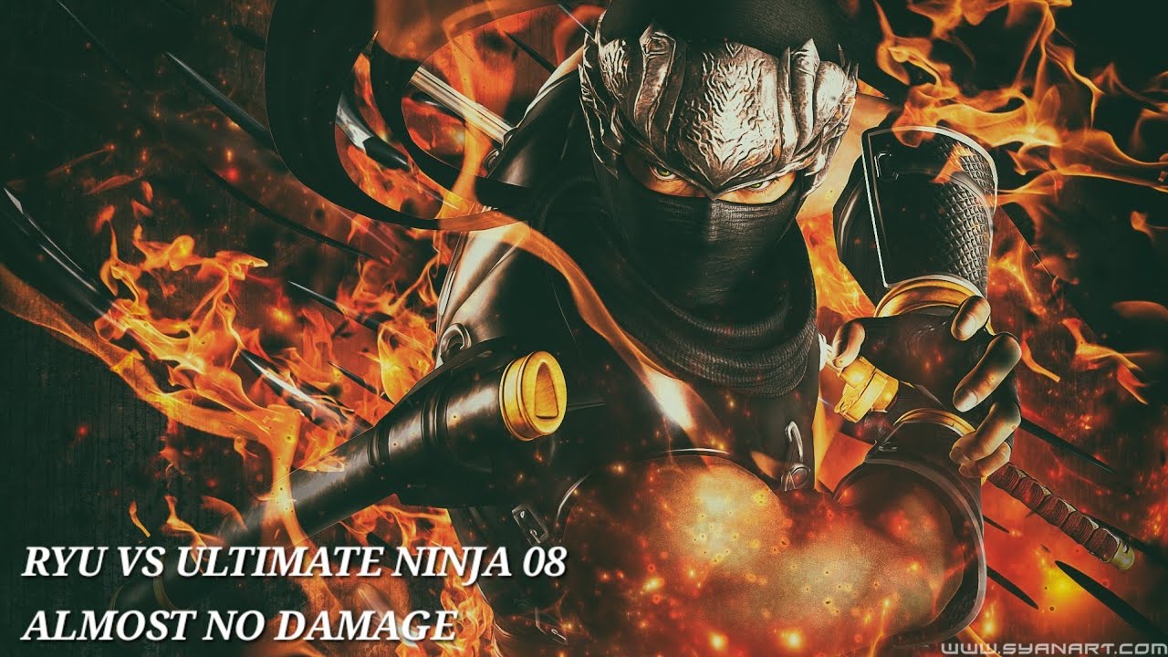 NG3RE [ BC ] : RYU VS ULTIMATE NINJA 08 [ ALMOST NO DAMAGE ] 