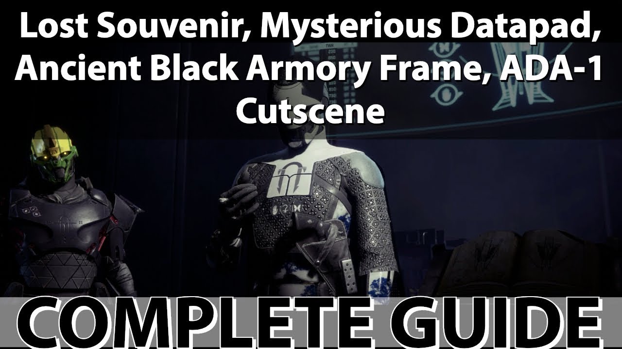 Mysterious Datapad Quest Guide! How to complete Mysterious Datapad Quest (Destiny 2 Black Armory)