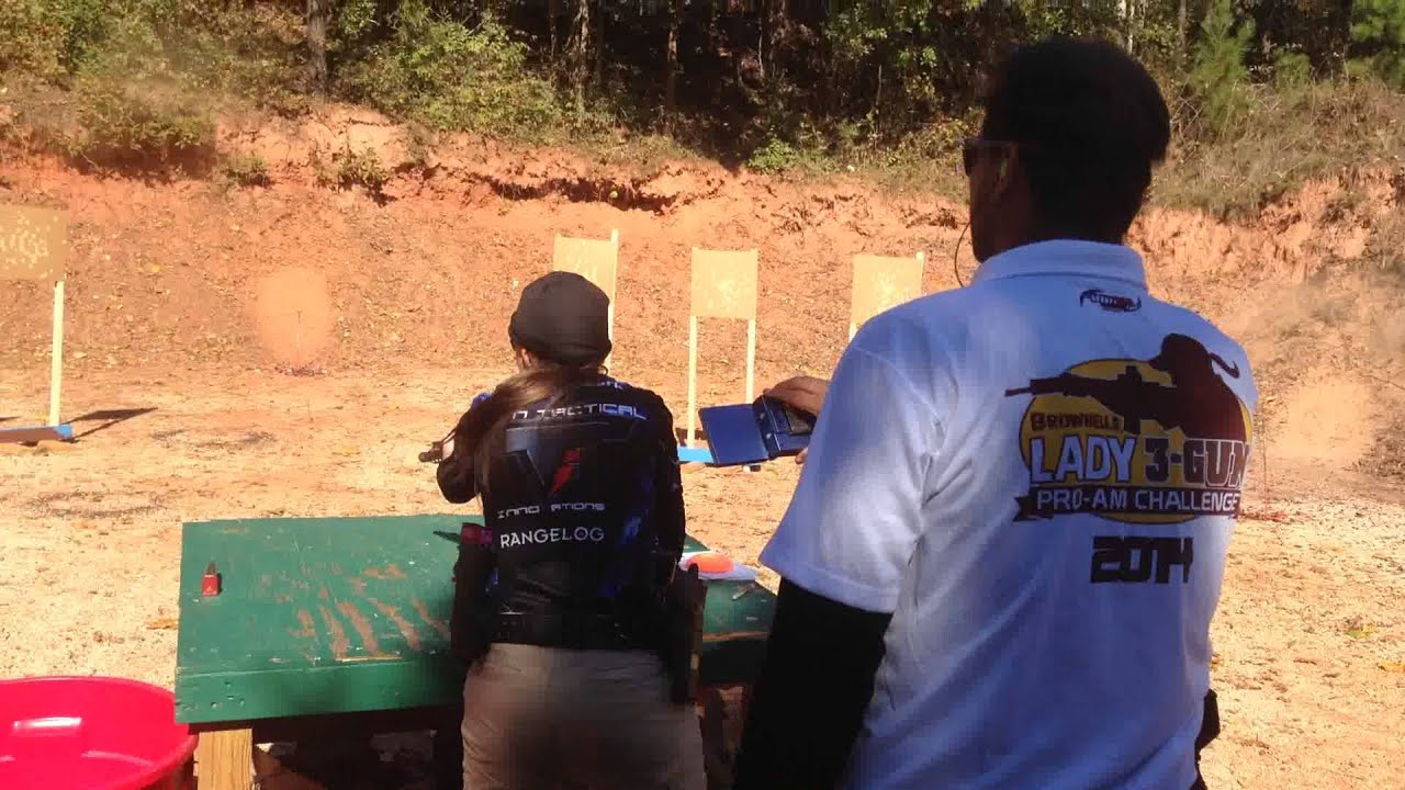 2014 Brownells Lady 3 Gun Classifier Stage- Ashley Rheuark