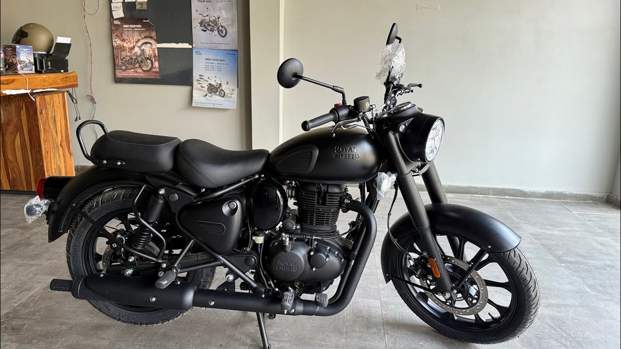 ALL In One Royal Enfield Classic 350 Stealth Black 2026 