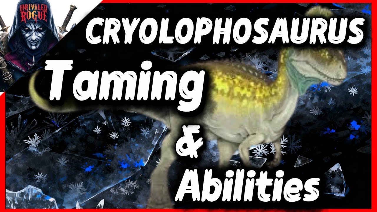 🧊 Cryolophosaurus has arrived in ARK Ascended — and it’s absolutely cracked.