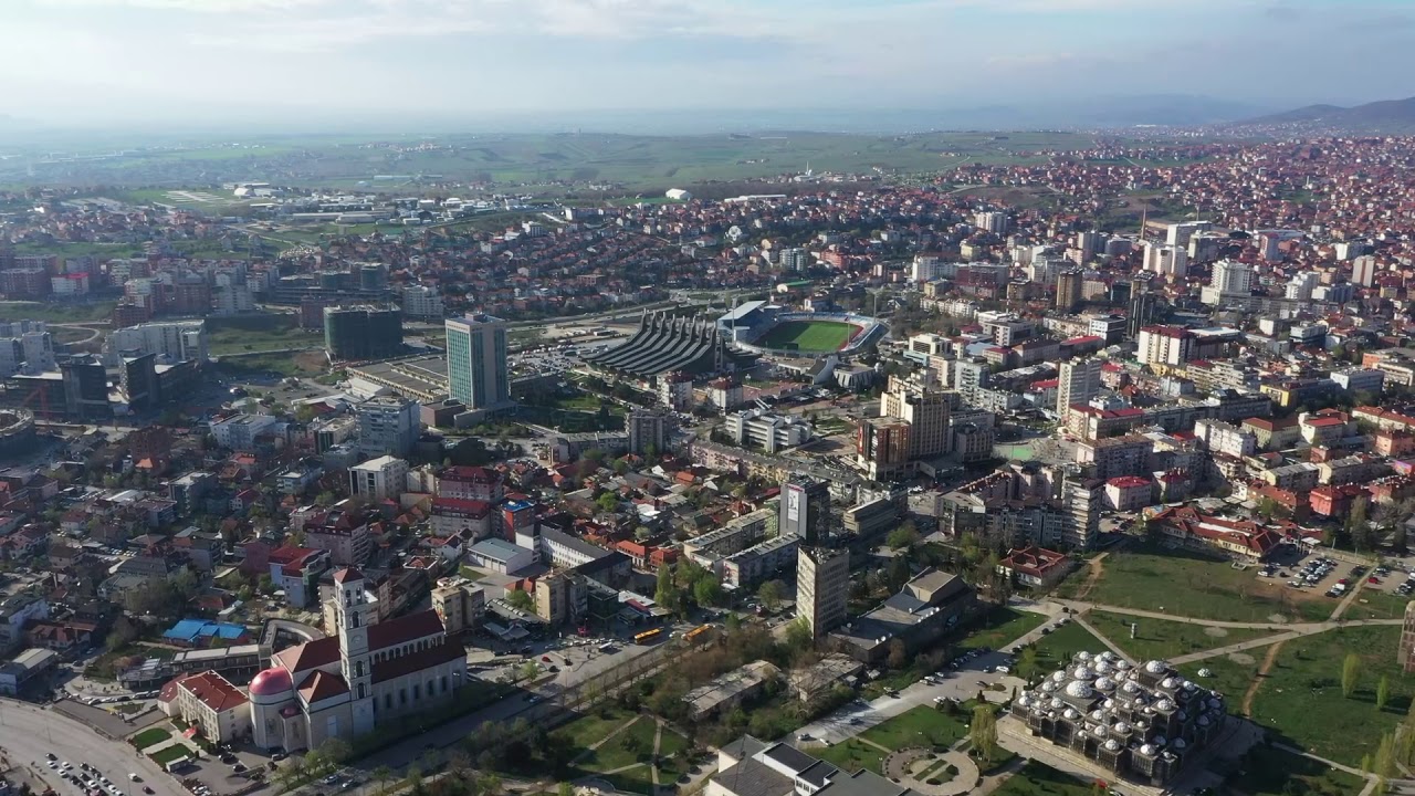 Prishtin&euml;, Kosov&euml; 2019 - Drone Footage (DJI Mavic 2 Pro 4K)