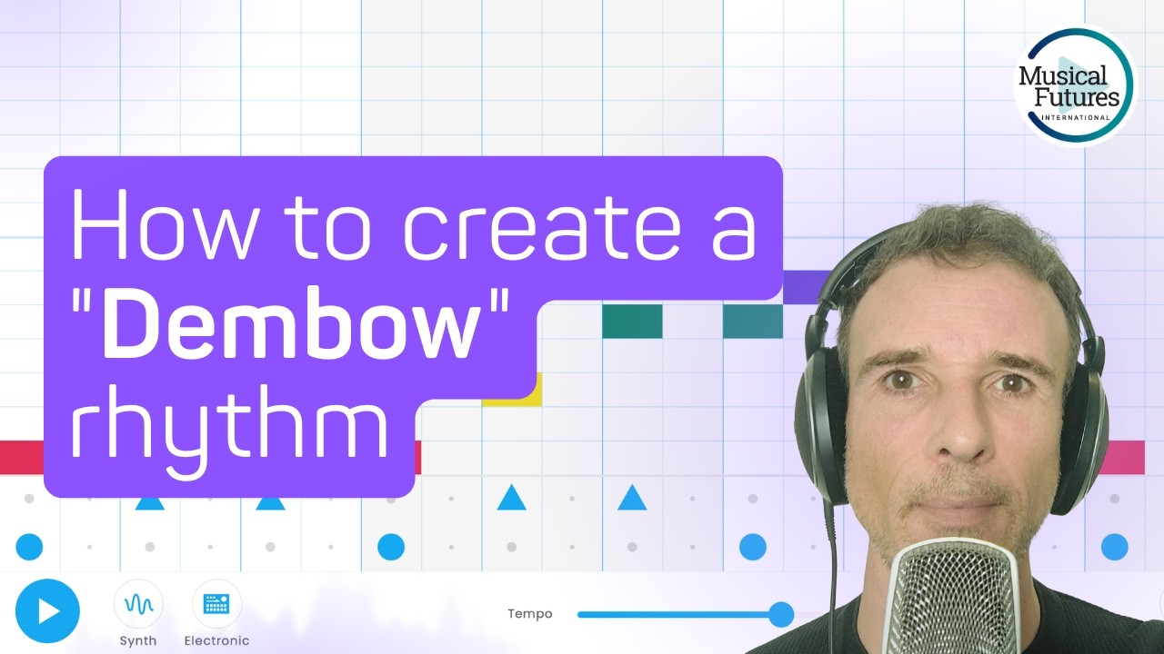 How to create a Dembow rhythm in Chrome Music Lab Song Maker