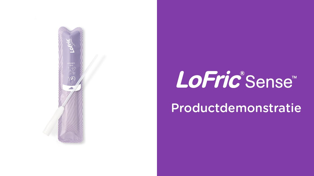 LoFric Sense gebruiksinstructie Nederlands gesproken en ondertiteld.