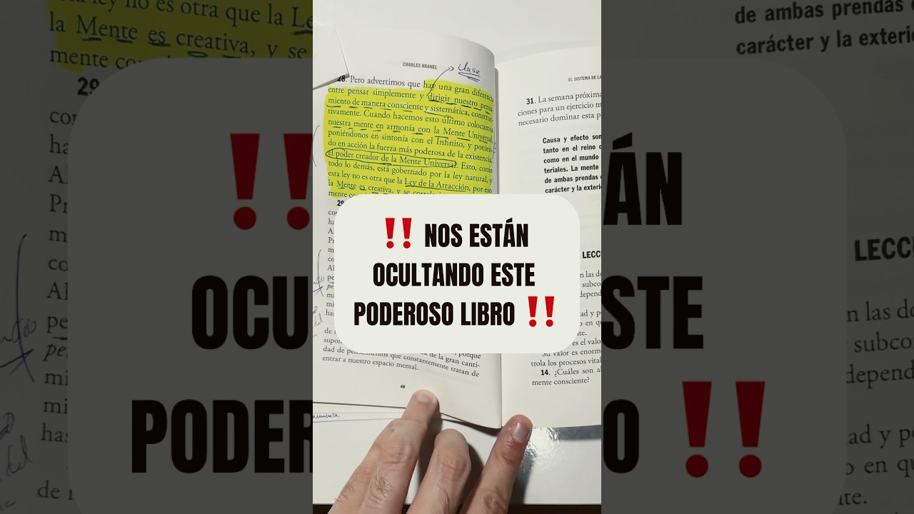‼️ EL MEJOR LIBRO DE METAFISICA Y LEY DE ATRACCI&Oacute;N ‼️ #leyatraccion #manifestarabundancia