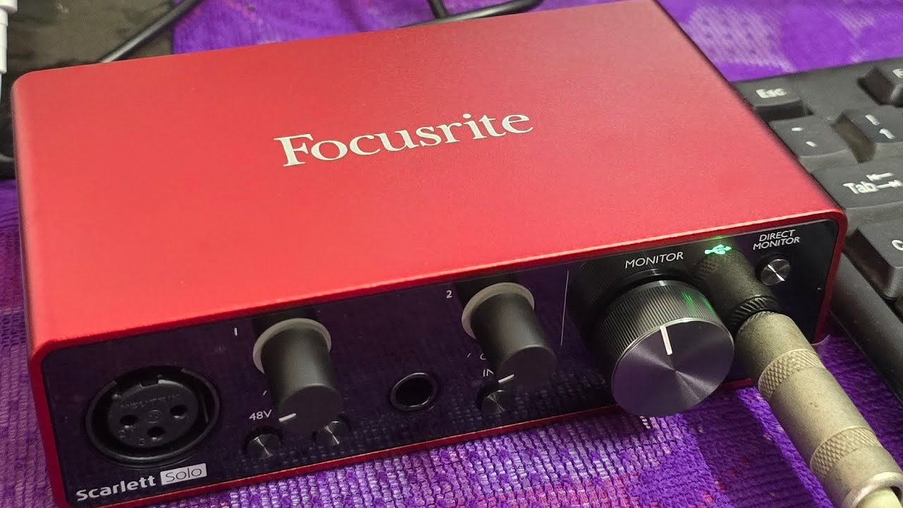 Unboxing and installing Focusrite 3rd gen solo with Cubase 14 pro