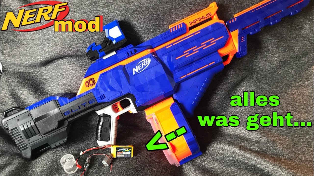 Nerf Elite Infinus Mosfet Mod Guide | Deutsch