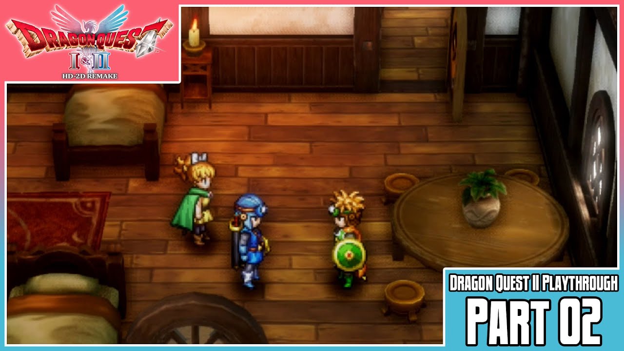 Dragon Quest I & II HD-2D Remake | DQ2 Playthrough | Part 2: Seek the Cannock Prince, Caradoc