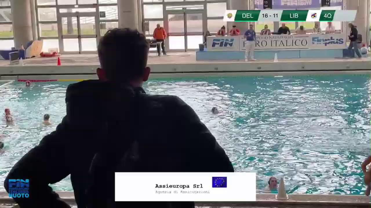 Diretta Serie B - Girone 3: Delta Nuoto vs Libertas Roma Eur.