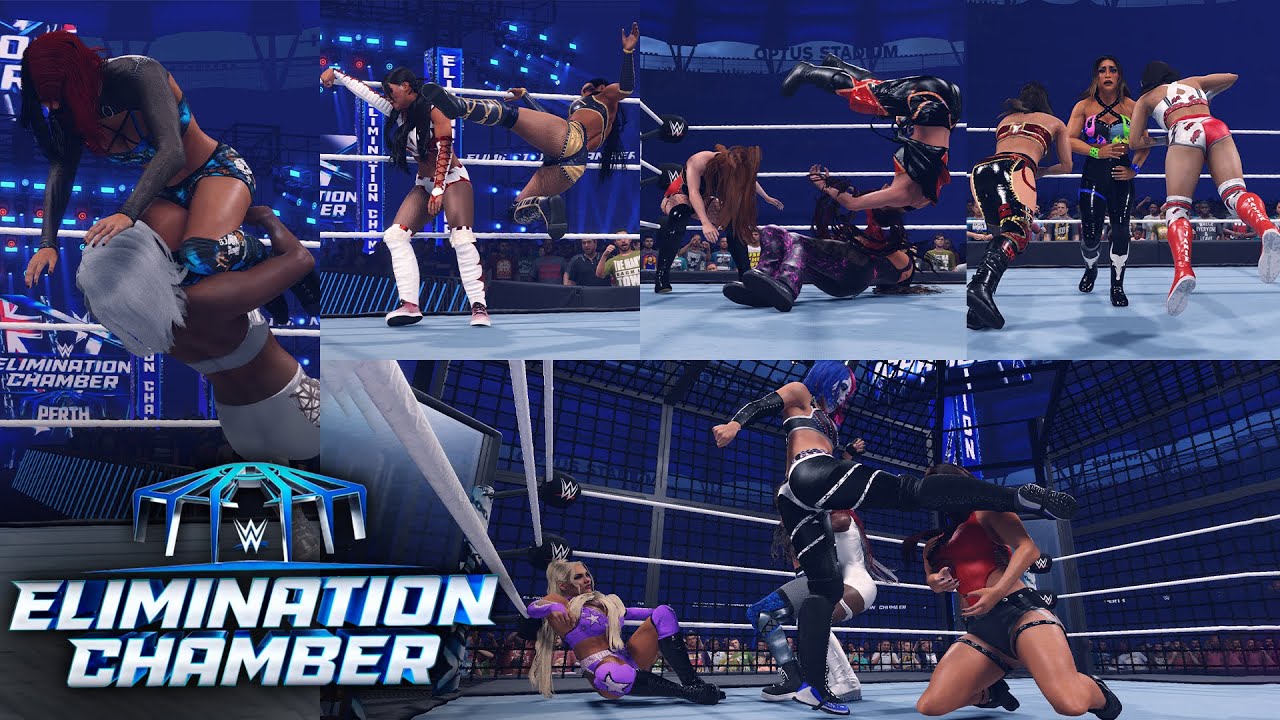WWE 2K23 - Elimination Chamber '24 PLE : FULL SHOW