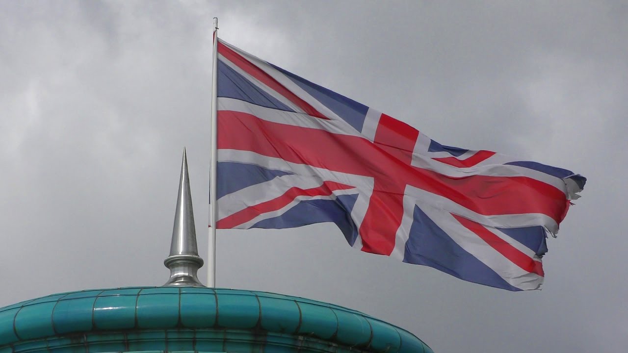 Union Jack  - Royal Union Flag & British national anthem 