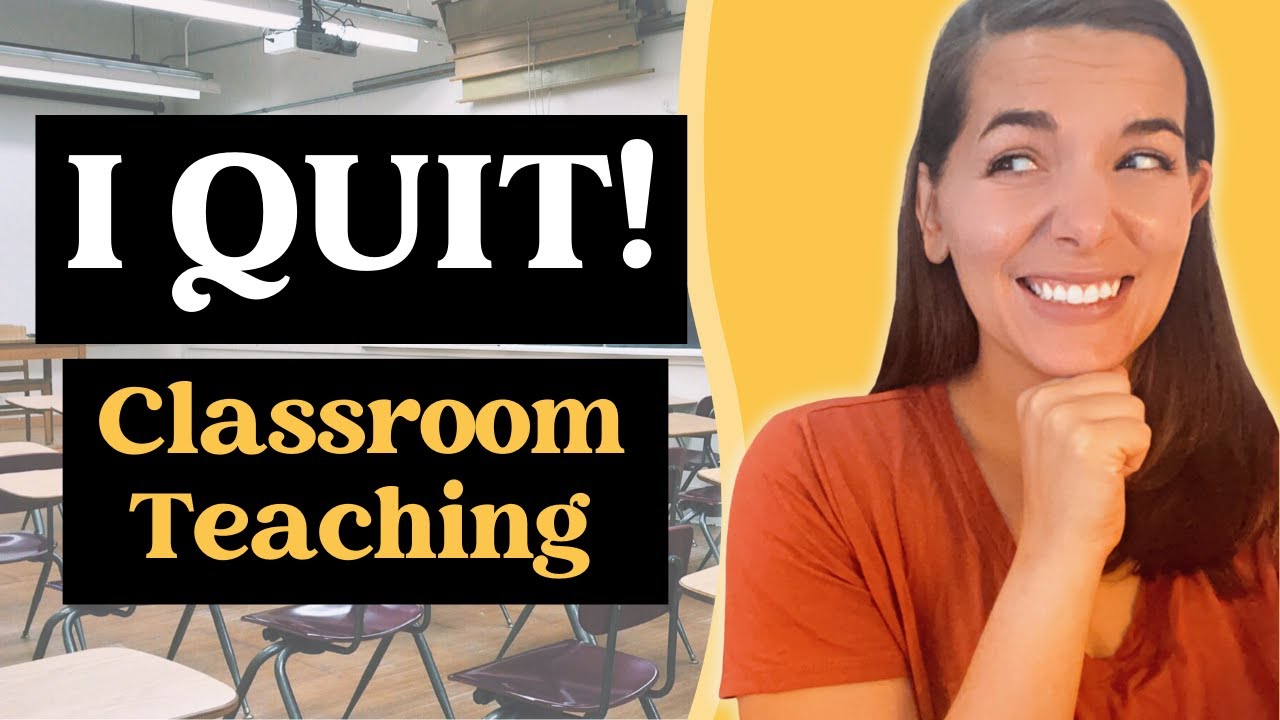 I QUIT | Why I Left My Job As An Elementary Music Teacher