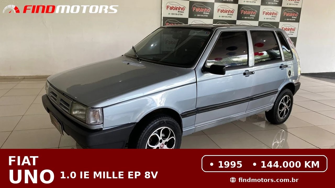 FIAT UNO 1.0 IE MILLE EP 8V  à venda em São José do Rio Preto/SP - FindMotors.com.br