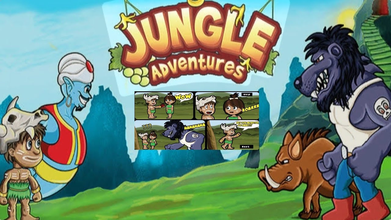 Jungle Adventures 1, Be the Hero of the Jungle in this Action Adventure Game #diloangelgamer #jungle